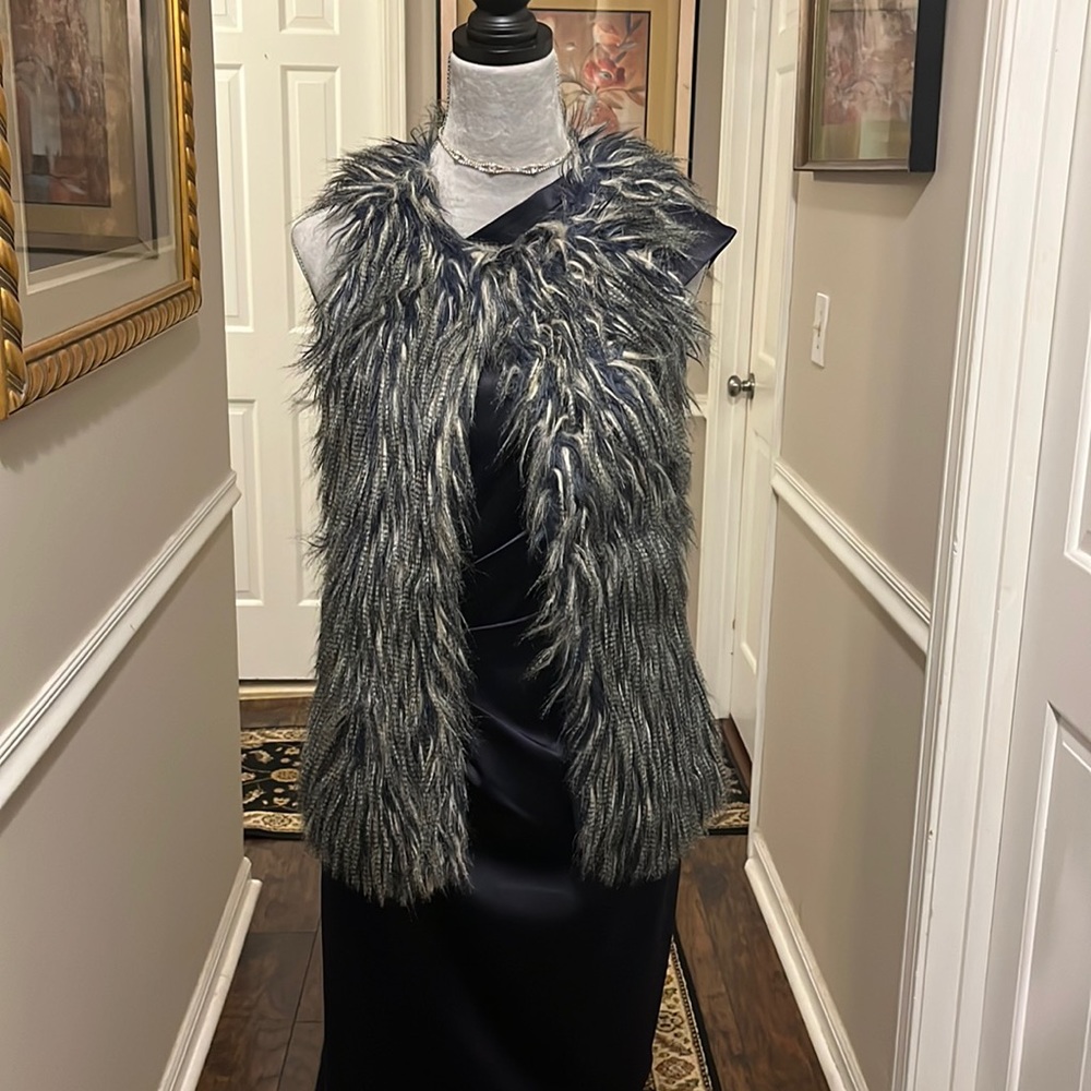 Miss London Faux Fur Parka